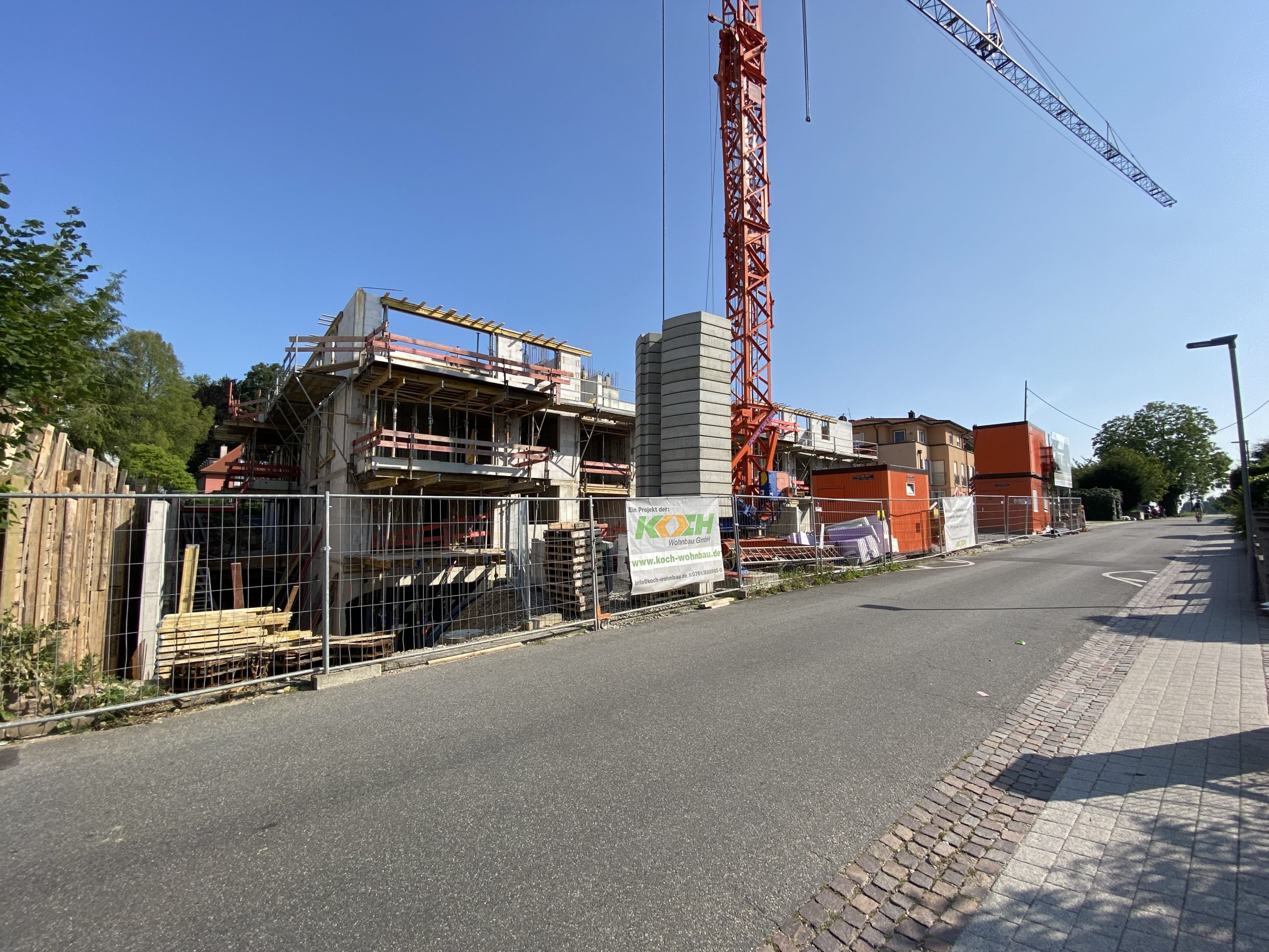 Baustelle Bad Krozingen 21.07.2021